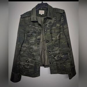 The Loft Womens Camo jacket size 12
